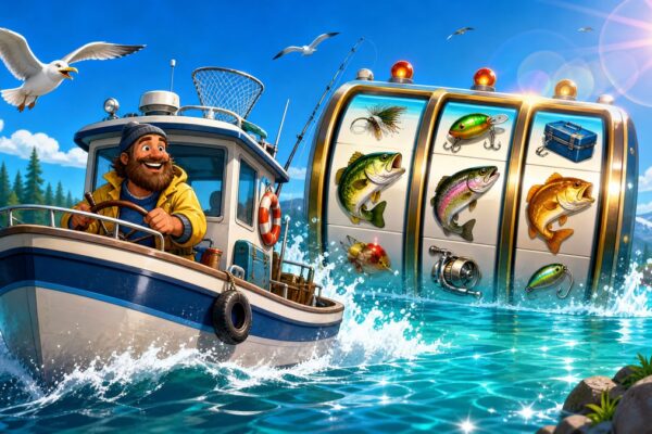Big Bass Floats My Boat slot not on Gamstop - fishing boat adventure theme