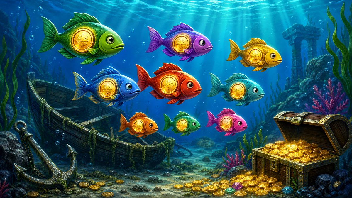 Big Bass Floats My Boat cash value fish symbols underwater at non Gamstop casinos