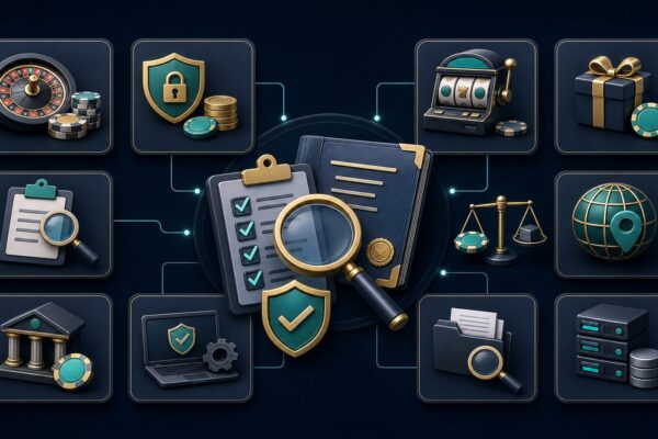 Evidence matrix for comparing casino identity, licensing, terms and player-protection claims