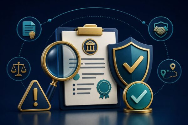 Checklist for verifying casino licence records, terms, complaints and warning signs